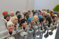 Participants scannés en 3D pour créer leur figurine miniature personnalisée avec MadCityZen. | © MadCityZen